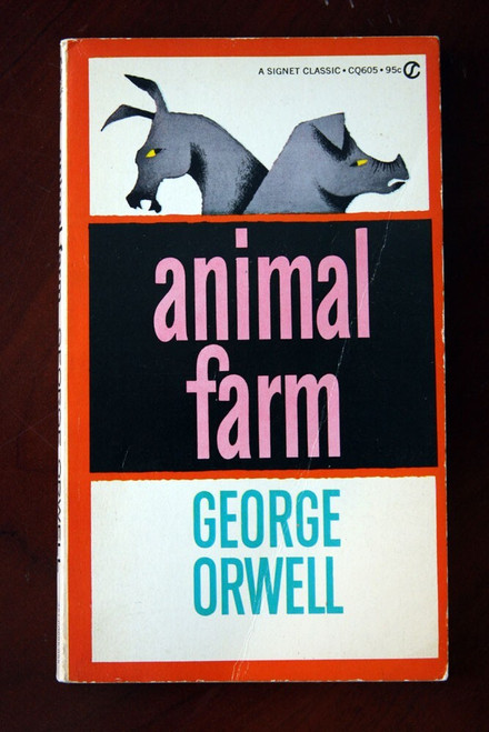 ANIMAL FARM by George Orwell 1946 Signet Classic Paperback 36th Printing CQ605