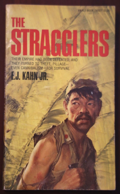 The Stragglers by E.J. Kahn Jr. 1972 Vintage Paperback WWII Survival/Cannibalism