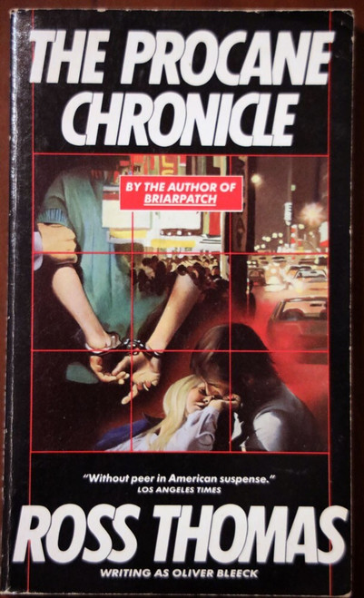 The Procane Chronicle by Ross Thomas (Oliver Bleeck) 1987 Vintage Paperback RARE