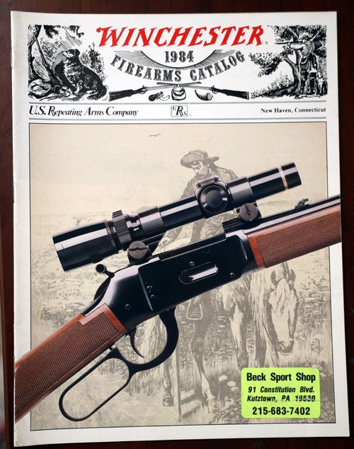 WINCHESTER 1984 Firearms Catalog U.S. Repeating Arms Company New Haven, CT RIFLE