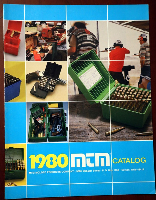 1980 MTM Catalog MTM Molded Products Company Ammunition/Ammo/Cases/Gun/Firearms