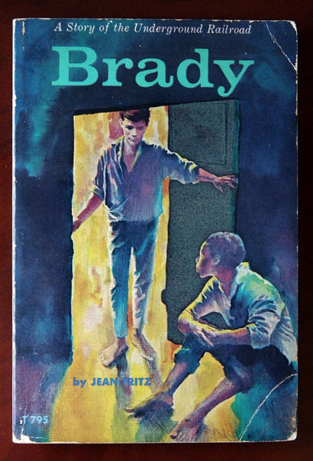BRADY by Jean Fritz 1973 Scholastic Paperback Story of the Underground Railroad