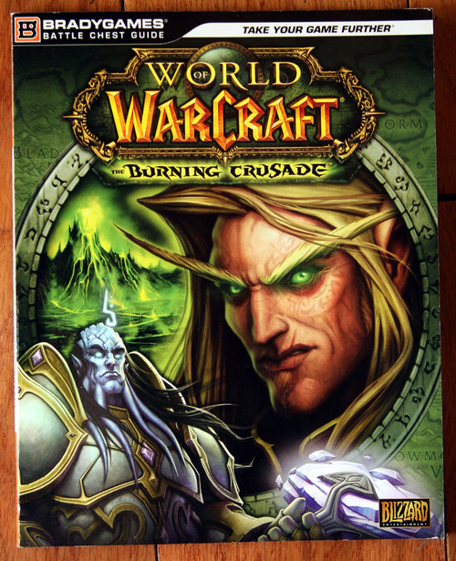 WORLD OF WARCRAFT The Burning Crusade BRADYGAMES Battle Chest Guide 2007 Video