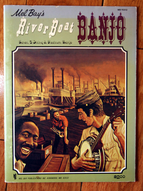 MEL BAY'S RIVER BOAT BANJO 1973 Sheet Music Songbook Tenor 5 String & Plectrum