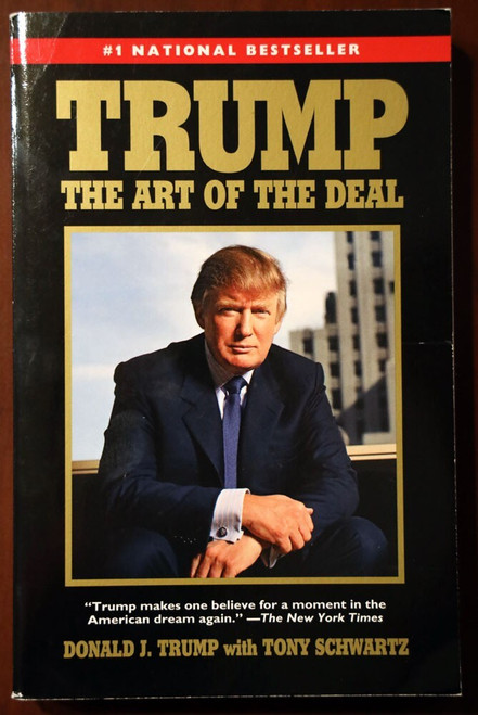 THE ART OF THE DEAL - Donald J Trump 2015 Paperback with Tony Schwartz PRESIDENT
