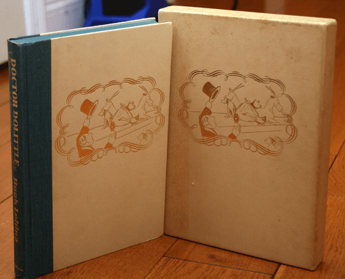 DOCTOR DOLITTLE: A Treasury by Hugh Lofting 1967 1st Edition Hardcover Slipcase