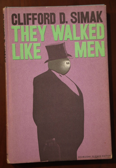 They Walked Like Men by Clifford D. Simak 1962 BCE HC/DJ Science Fiction Sci-Fi