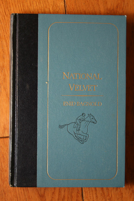 NATIONAL VELVET - Enid Bagnold 1963 William Morrow Illustrated Vintage Hardcover