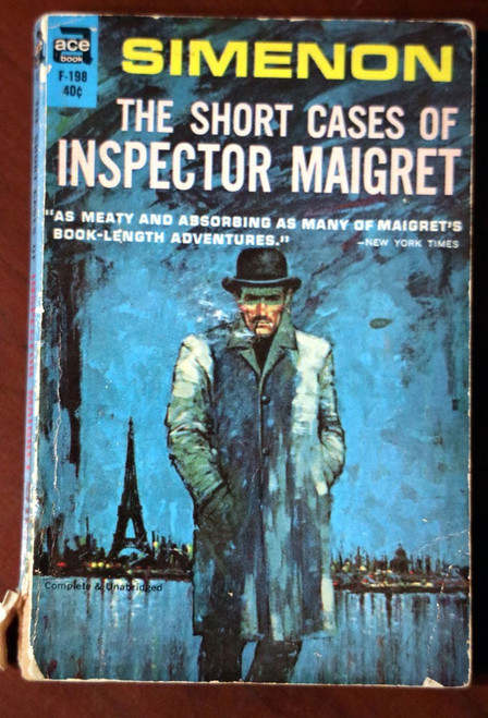 The Short Cases of Inspector Maigret by Georges Simenon 1959 Vintage Paperback