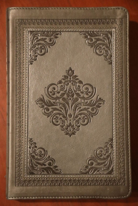 The KJV Study Bible - Red Letter Edition - Barbour Dicarta Grey Leather (2011)