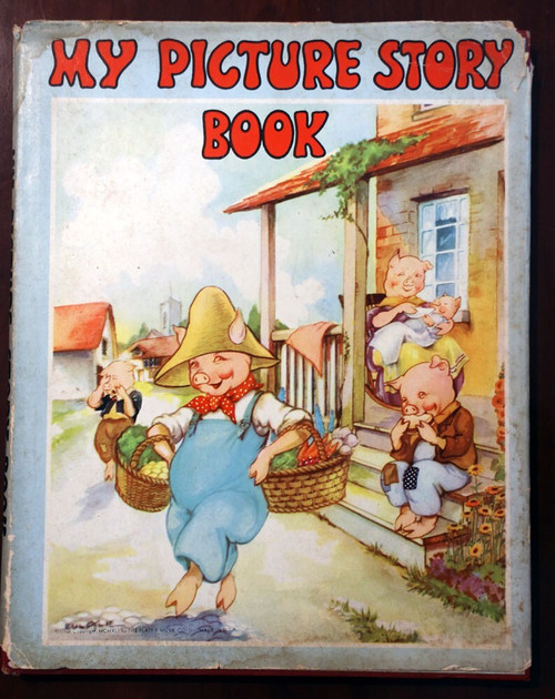 My Picture Story Book by Watty Piper 1941 HC/DJ Illustrated Eulalie PLATT & MUNK