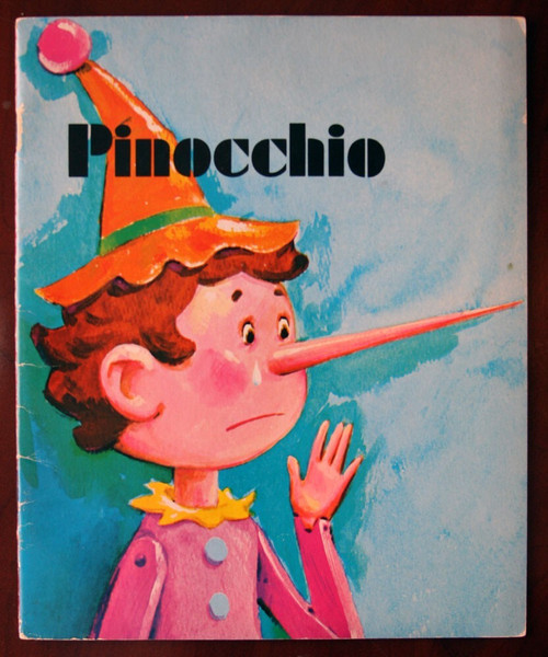 Pinocchio by Barbara Shook Hazen & Ferd A. Sondern 1970 Vintage Paperback