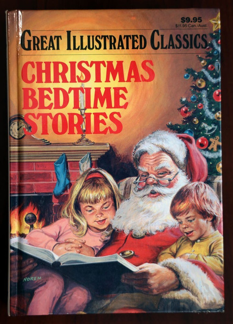 CHRISTMAS BEDTIME STORIES 1990 Great Illustrated Classics Baronet Books Vurnakes