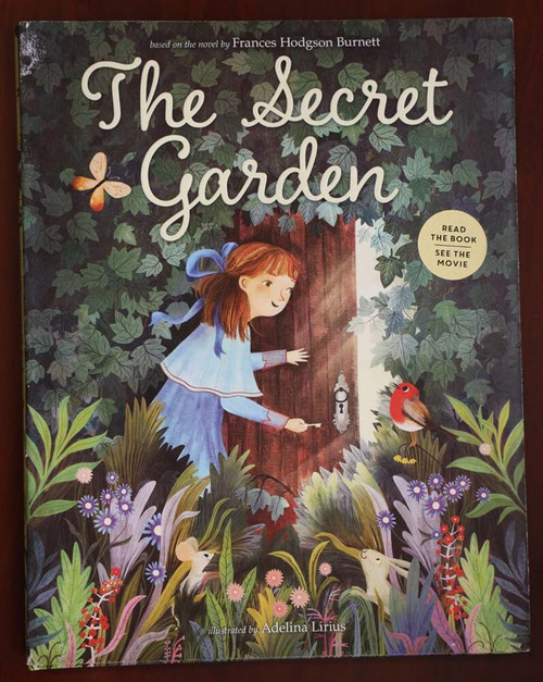 THE SECRET GARDEN Frances Hodgson Burnett 2020 HC/DJ Adelina Lirius Illustrated