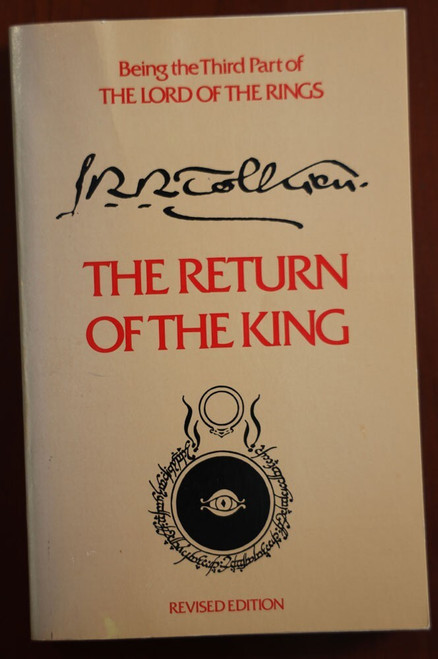 THE RETURN OF THE KING by J.R.R. Tolkien Lord of the Rings Part 3 1978 TPB LOTR