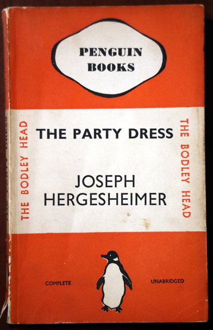 The Party Dress by Joseph Hergesheimer 1936 Penguin Books Vintage Paperback #55