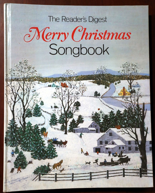 The Reader's Digest MERRY CHRISTMAS SONGBOOK 1981 Spiral-Bound Hardcover MUSIC