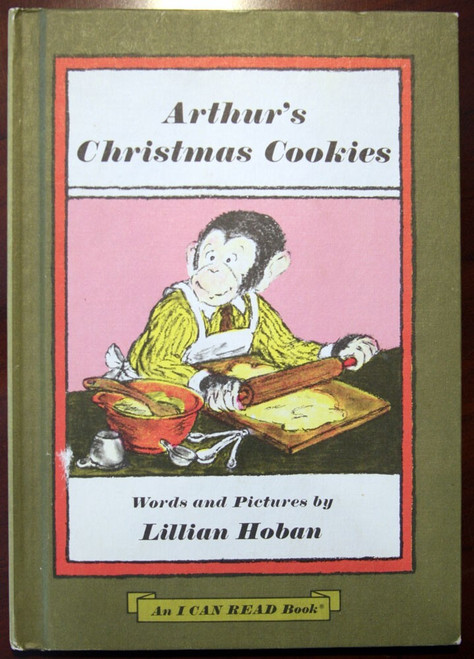 Arthur's Christmas Cookies - Lillian Hoban 1972 Vintage Weekly Reader I Can Read