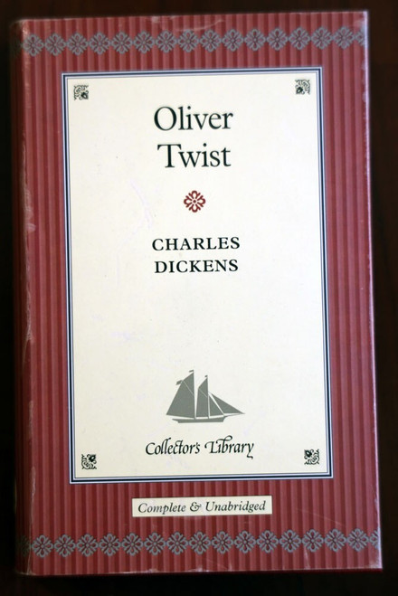 OLIVER TWIST by Charles Dickens COLLECTOR'S LIBRARY 2003 Barnes & Noble HC/DJ