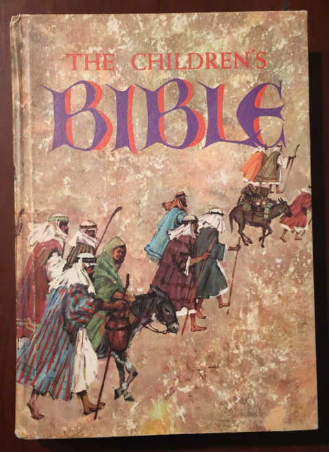 The Children's Bible 1965 Golden Press Old & New Testaments - Vintage Hardcover