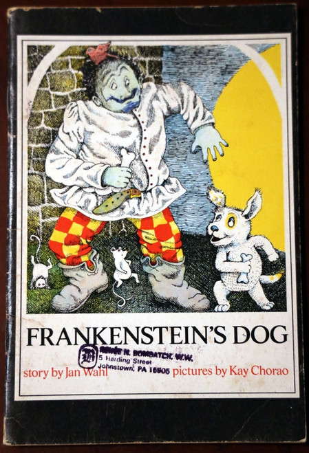 Frankenstein's Dog by Jan Wahl/Kay Chorao 1977 Xerox Publ. Vintage Paperback