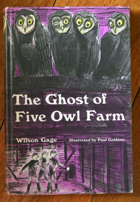 The Ghost of Five Owl Farm - Wilson Gage 1966 Vintage Weekly Reader Paul Galdone