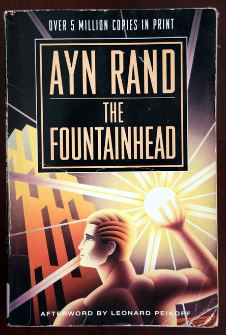 The Fountainhead by Ayn Rand (1994) Softcover Plume Book * Objectivism
