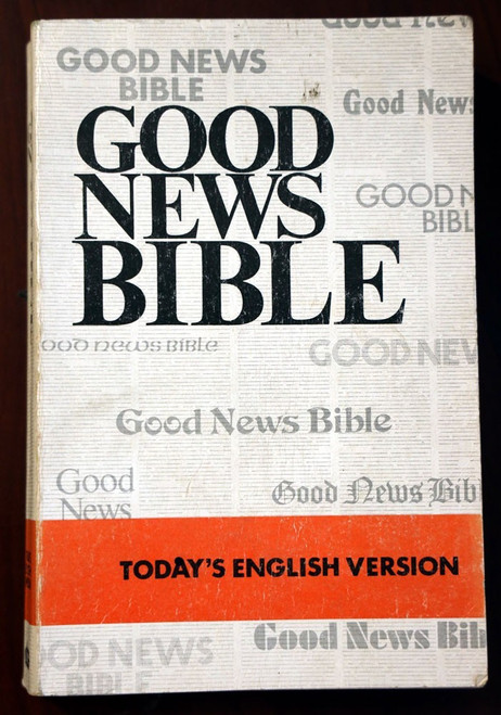 GOOD NEWS BIBLE Today's English Version 1976 Vintage Softcover Book ABS TEV