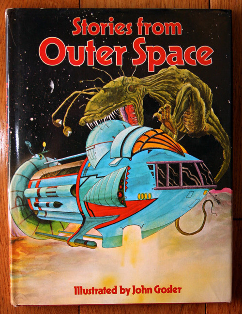 Stories from Outer Space 1979 Chartwell Books HC/DJ Illustrated by John Gosler