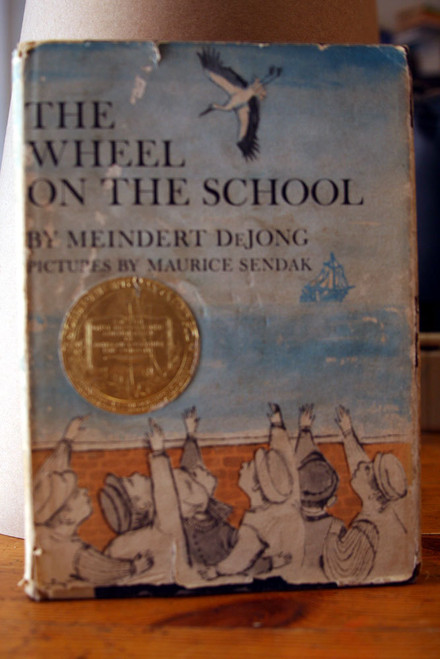 Wheel on the School by Meindert DeJong 1954 HC/DJ Illustrated Maurice Sendak 1st