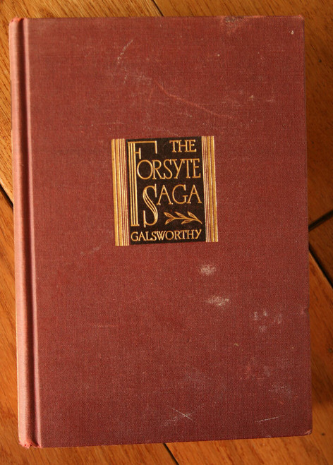 The Forsyte Saga by John Galsworthy 1933 Memorial Edition Charles Scribner's Son