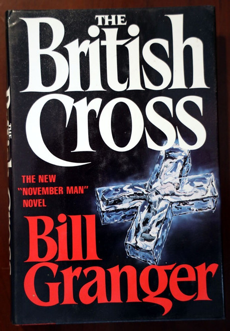 The British Cross by Bill Granger 1983 First Edition 1st Printing HC/DJ Vintage