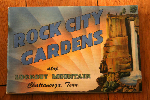 Rock City Gardens atop Lookout Mountain Chattanooga TN 1949 Curt Teich Co. Book
