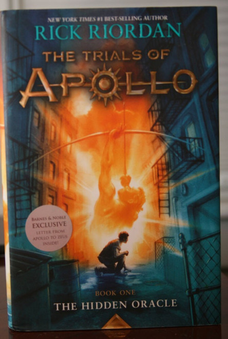 THE TRIALS OF APOLLO Rick Riordan 2016 BOOK ONE: The Hidden Oracle PERCY JACKSON