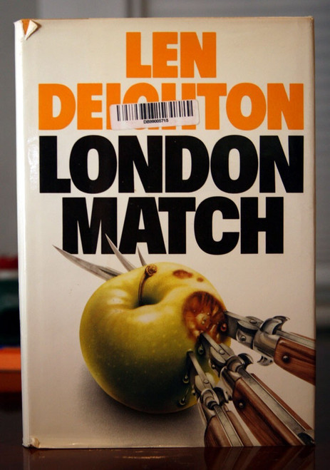 LONDON MATCH by Len Deighton 1985 First Edition HC/DJ
