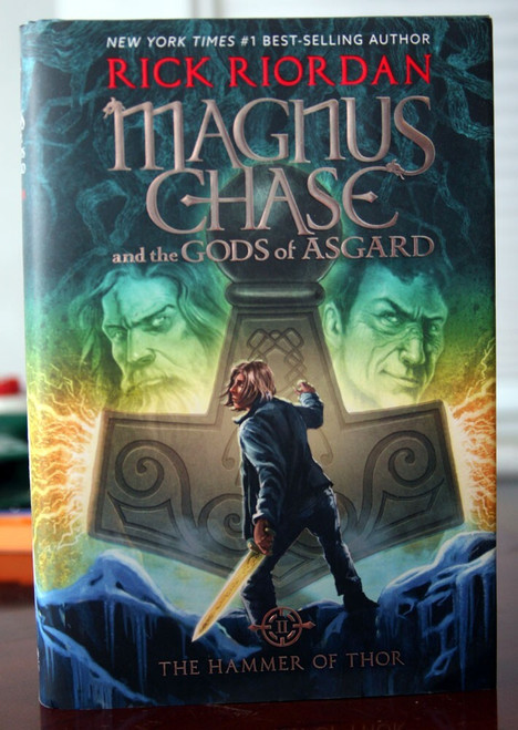 MAGNUS CHASE and the Gods of Asgard by Rick Riordan 2016 Disney Hyperion HC/DJ