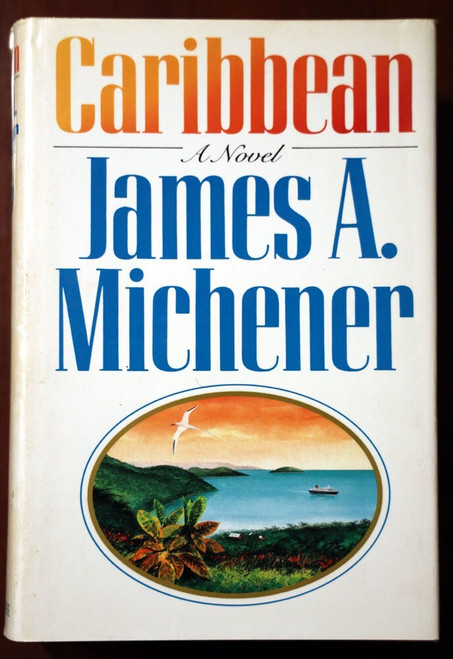 CARIBBEAN by James A. Michener 1989 1st First Edition HC/DJ $22.95 Jacket Price