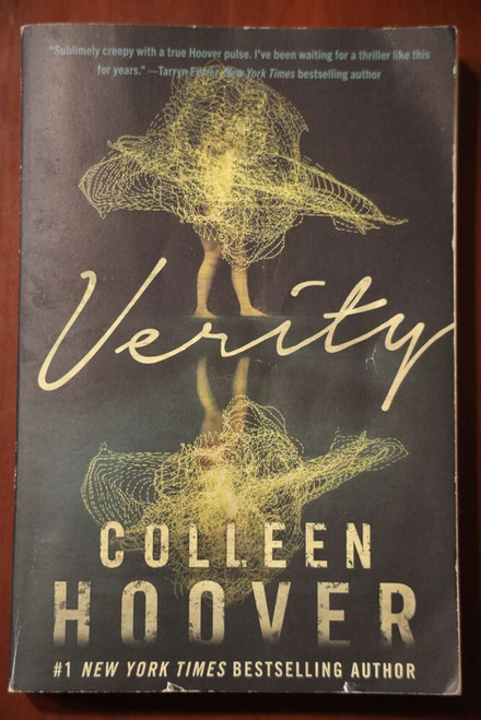 VERITY by Colleen Hoover 2022 Trade Paperback It Ends with Us Author Film/Movie