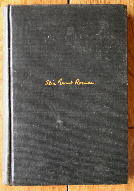 MOTHER OF THE BRIDE by Alice Grant Rosman 1936 Vintage Hardcover Book VERY RARE