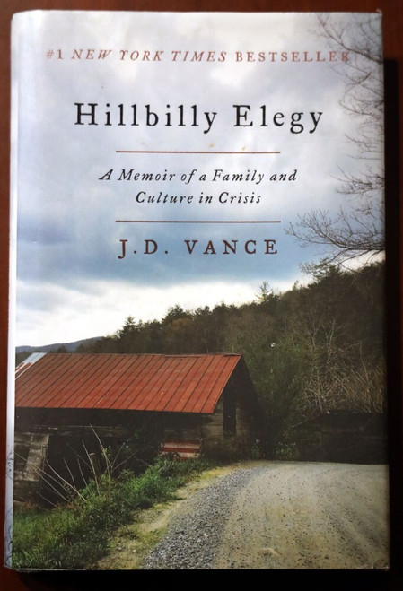 HILLBILLY ELEGY by J.D. Vance 2016 Stated First Edition HC/DJ 1st {Donald Trump}