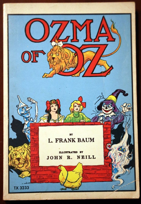 OZMA OF OZ L. Frank Baum & John R. Neill Scholastic Paperback 1st Printing 1975