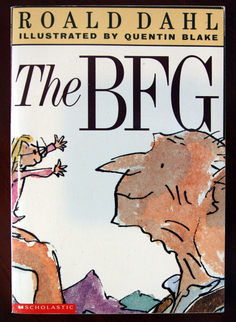 BFG by ROALD DAHL 1982 Scholastic Paperback Quentin Blake Illustrations VG