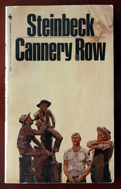 Cannery Row by John Steinbeck 1988 Vintage Paperback Book Classic Literature