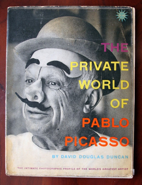 The Private World of PABLO PICASSO by David Douglas Duncan 1958 ILLUSTRATED
