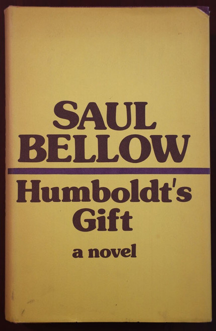 Humboldt's Gift by Saul Bellow 1975 HC/DJ Vintage Novel