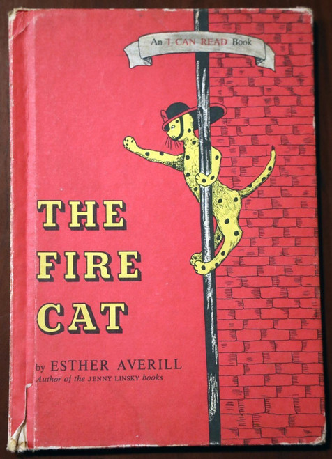 THE FIRE CAT by Esther Averill Vintage Weekly Reader Hardcover 1960 Harper & Row