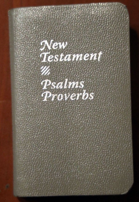 New Testament PSALMS PROVERBS Pocket Bible GIDEONS 2013