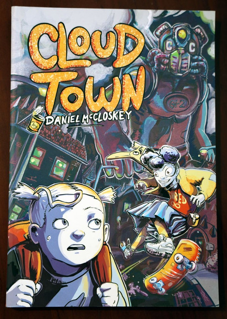 CLOUD TOWN by Daniel McCloskey Graphic Novel 2022 Amulet Books Comic Book