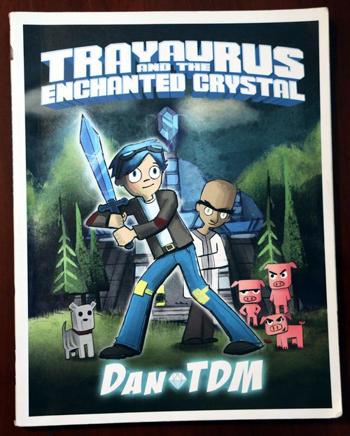 TRAYAURUS And The Enchanted Crystal by Dan - TDM 2016 Graphic Novel Comic Book