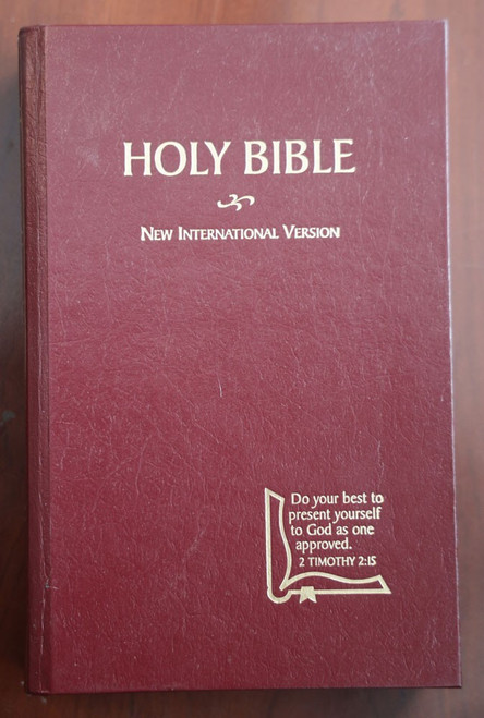 HOLY BIBLE New International Version NIV Broadman & Holman 1997 Maroon Hardcover
